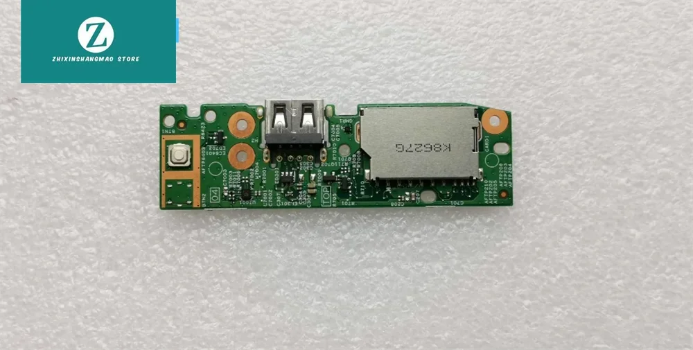 ДЛЯ DELL Inspiron 5481 5482 USB SD-карта ЧИТАТЕР ПЛАТА КНОПКИ ПИТАНИЯ 17B85-1 09WK02 02Y03W