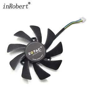 Новый 85 мм T129215SU T129215SH 4Pin GTX1060 6 гб вентилятор кулера DIY замена для Zotac GTX1060 6 гб мини GTX1060 3 гб мини-графические карты