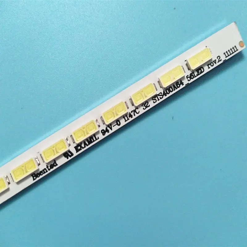 

493MM LED Strip For STS400A64 LJ64-03514A 2012SGS40 7030L 56 REV 1.0 LJ64-03501A STS400A75 40PFL5007T/60 40PFL5507K/12
