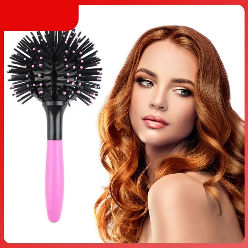 

1Pc 3D Curly Hair Combs Spherical Massage Comb Meteor Super Heat-resistant Hair Comb Styling Salon Hair Brush Hairdressing Tools