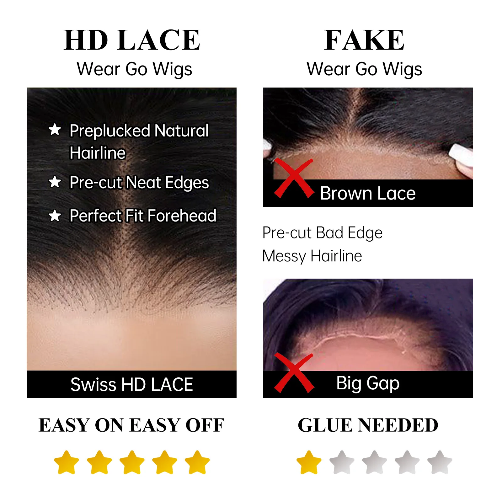 Парики из человеческих волос на сетке спереди 13*4 светлые короткие прямые