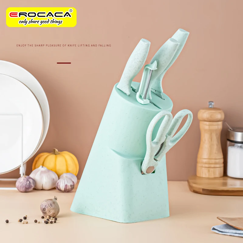 Набор кухонных ножей из нержавеющей стали 6 шт. | Дом и сад