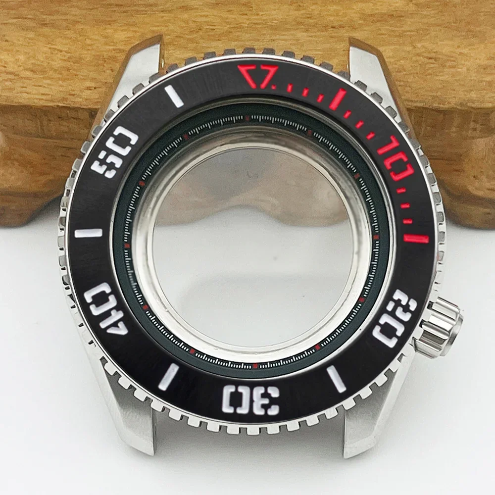 LX SNR025 SNR027 Корпус для часов NH35 подходит 5R65 NH34 NH36 Механизм Прозрачная задняя крышка