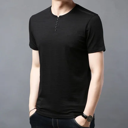 

Men's short sleeve t-shirt fashion casual clothes half sleeve 2598