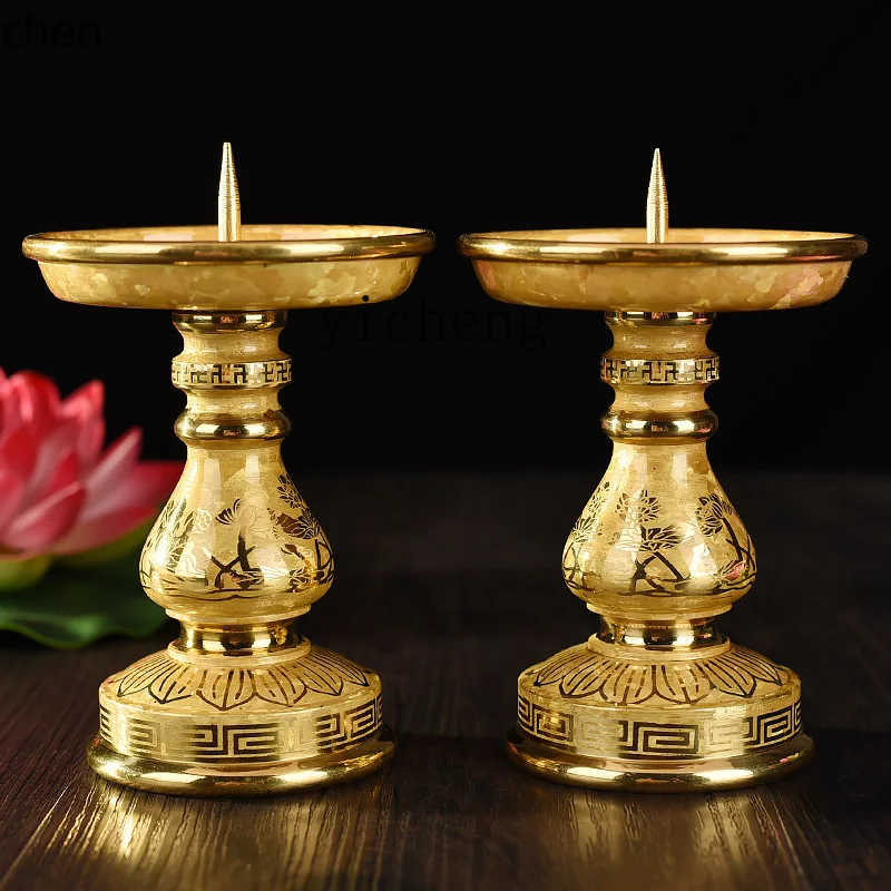 Подсвечник HXL для буддийских свечей, подсвечник для гхи, подсвечник-игла, подсвечник Long Ming Seat (art.: 3920d4e15aec0) - 3920d4e15aec0