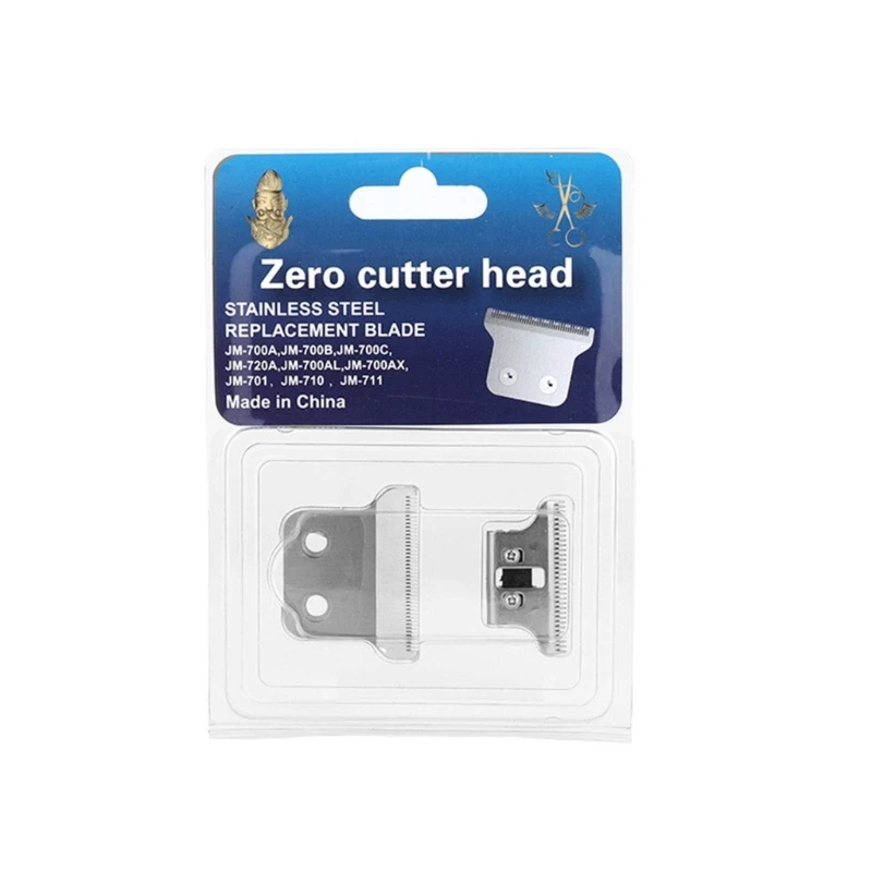 

2023 New T-Shaped Trimmer Blade Hair Clippers Blades Replacement Stainless Steel Hair Trimmer Cutter for Head Easy to Replace &
