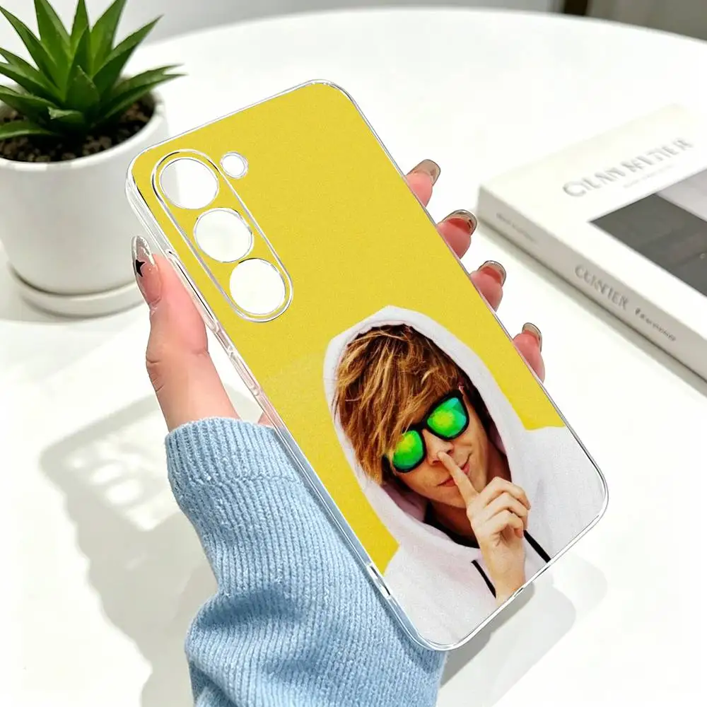 Чехол для телефона El Rubius-OMG, прозрачный силиконовый мягкий чехол для SamsungA10,12,20,21S,30,31,40,50,51,52,70,71 (art.: 3920dc2fa776a) - 3920dc2fa776a