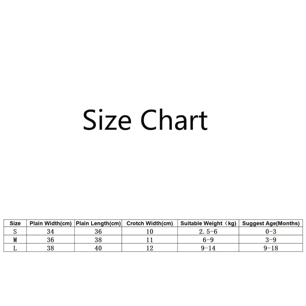 Многоразовые тканевые детские подгузники штаны с медведем хлопковые