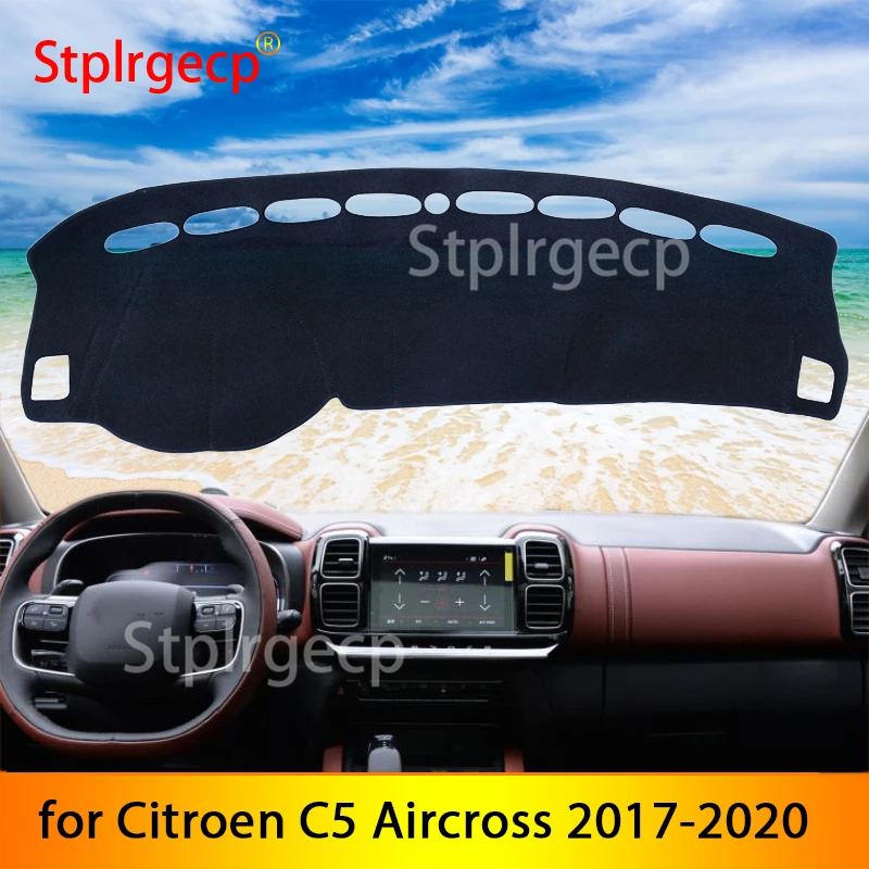 

for Citroen C5 Aircross 2017 2018 2019 2020 Anti-Slip Mat Dashboard Cover Pad Sunshade Dashmat Car Accessories Rug C5-Aircross