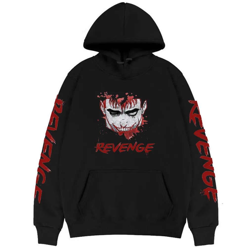 

Berserk Guts Hoodies Men Women Fashion Cartoon Sweatshirt Streetwear Manga Swordsman Gatsu Sacrifice Zodd Anime Hoodie Coat Tops