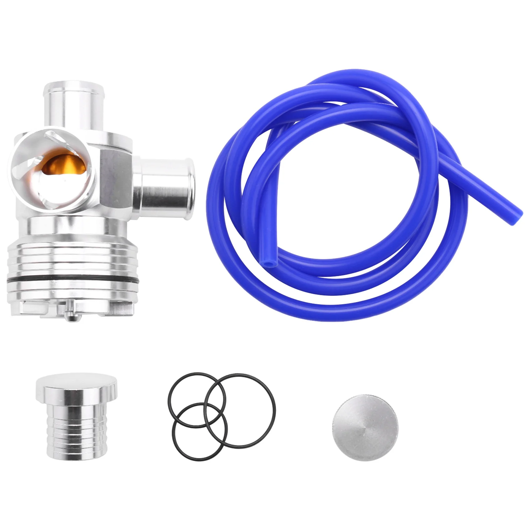 

Для VOLKSWAGEN GTI Beetle Jetta Golf Audi A3 A4 A6 TT 1,8 T BOV Выпускной клапан, серебристый