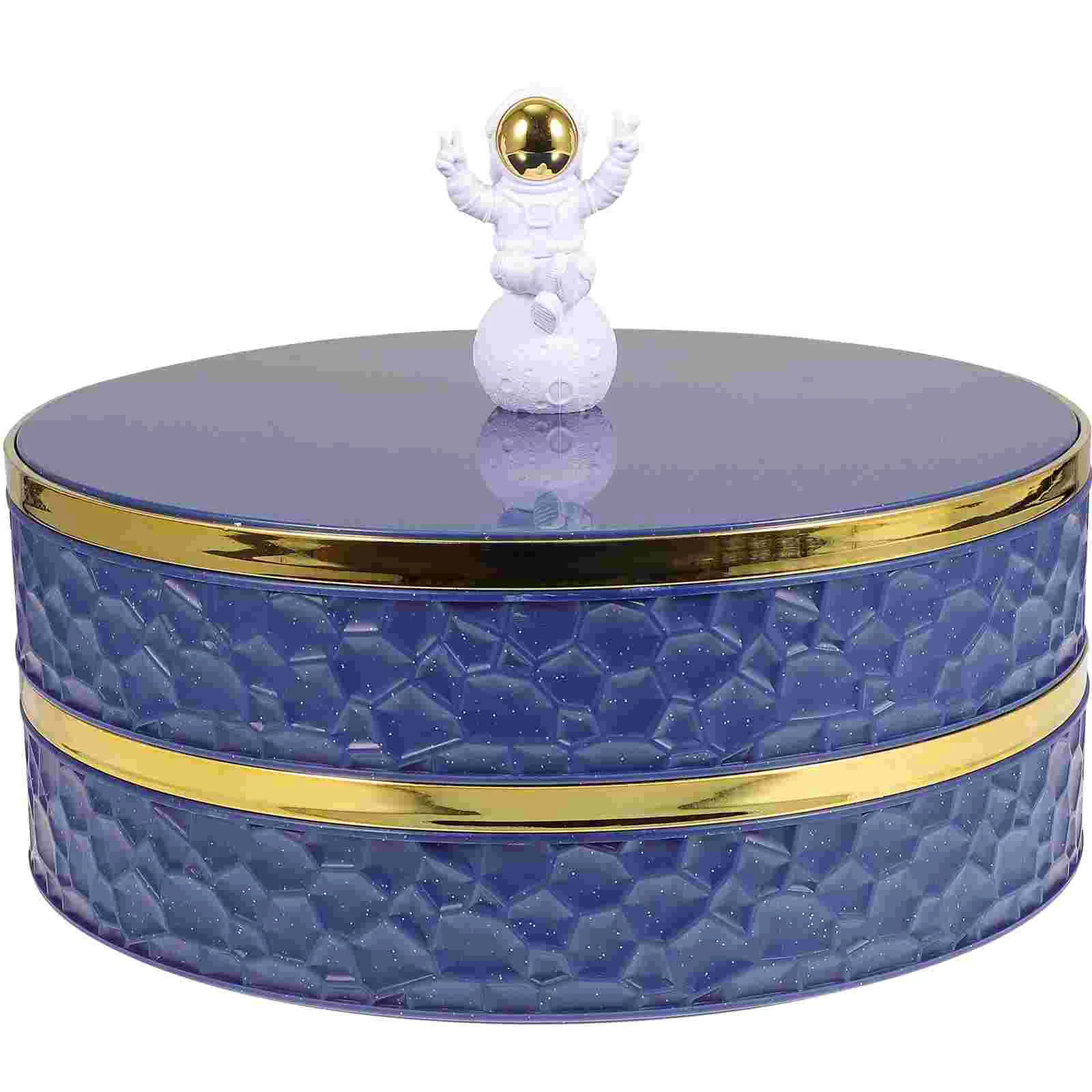 

Dried Fruit Box Chocolate Snake Storage Box Astronaut Desktop Ornament