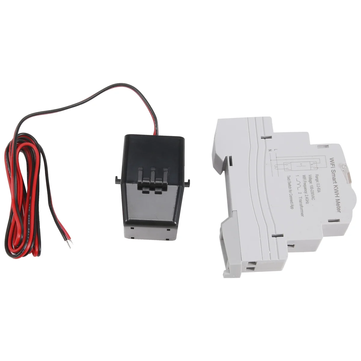 ATMS1603 Tuya однофазный Wi-Fi интеллектуальный счетчик энергии 100 А DIN-рейка точно