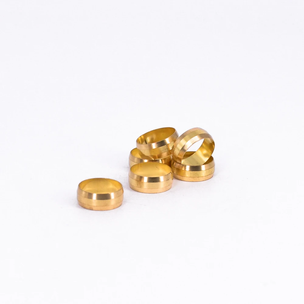 10 15 16 20 22 25 28 35 42 54 мм отверстие для обжимной муфты с кольцом из латуни |