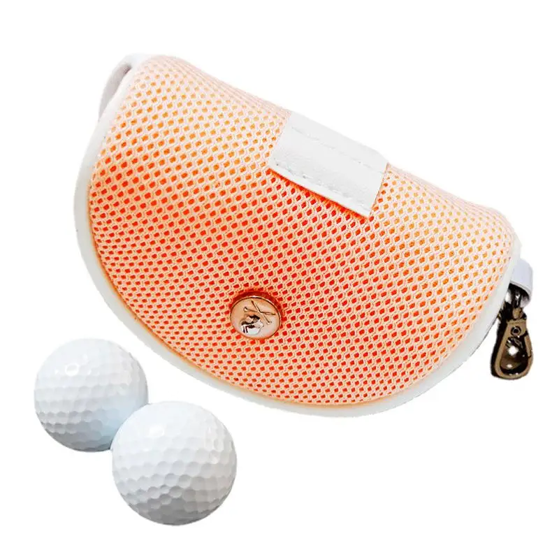 

Portable Golf Ball Pocket Golf Organizer Bag Golf Accessory Holder Golf Ball Pouch Holder For 2 Balls And 2 Golf S Golf Ball