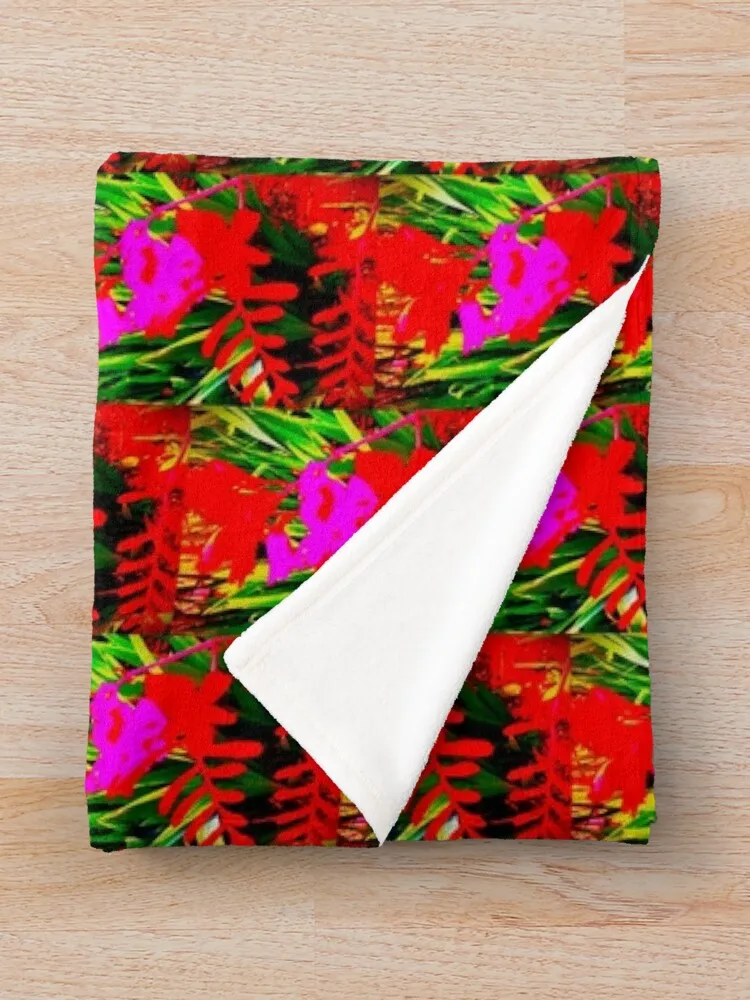 IL GIARDINO SEGRETO di MD-DELLAMORTE Плед Тонкие одеяла для сна