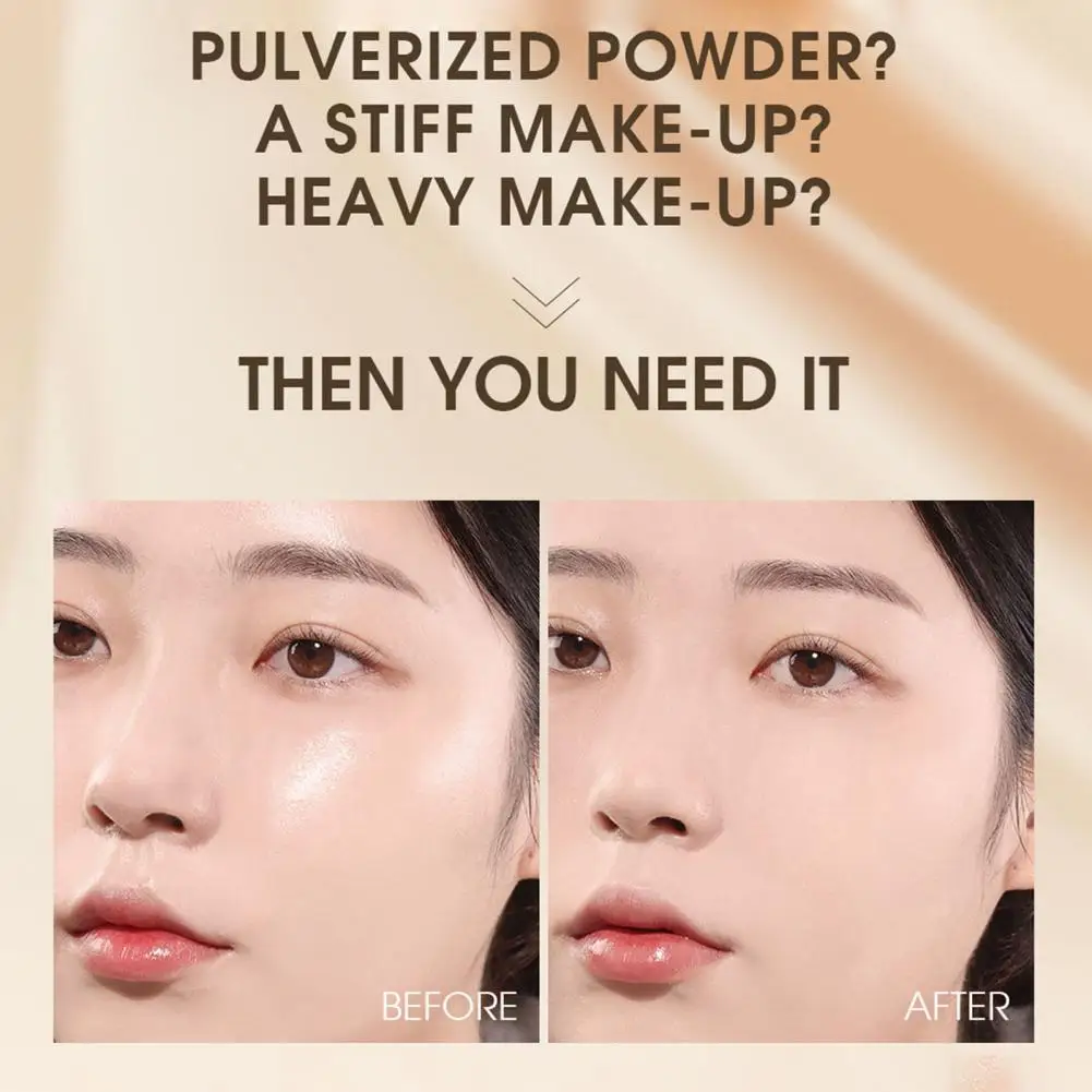 

Effective 10g Daily Setting Makeup Pressed Powder Sweat-proof Makeup Setting Powder Lightweight for Women