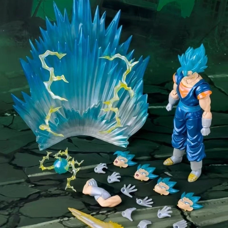 Фото Magic Pact подвижная Vegito Ultimate Ace The Power Even Gods Fear SHF подвижная фигурка модель nycc супер синий №4