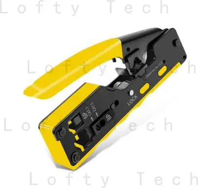 

Щипцы для сетевого кабеля с хрустальной головкой, категория 7, CAT7, экранированный CAT5, категория 6, сетевые инструменты, Обжимные Щипцы, сетевы...