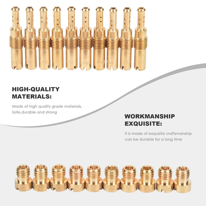 Карбюратор для PWK Keihin OKO CVK PWM NSR KSR мотоциклетный 10 шт.
