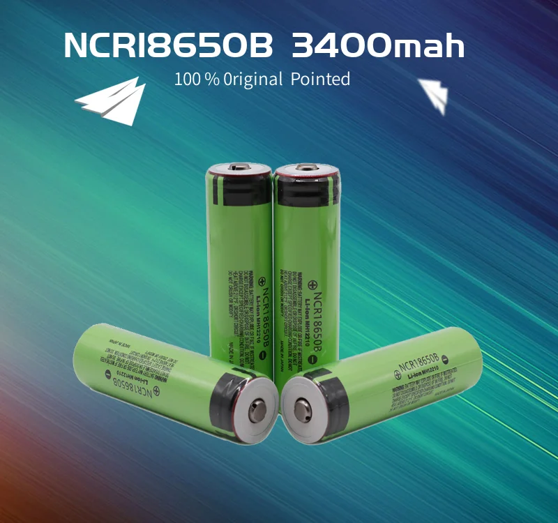 

batterie lithium rechargeable 2021 originale, 3.7v, 3400mAh, 18650, pour lampe de poche 3 Commandes