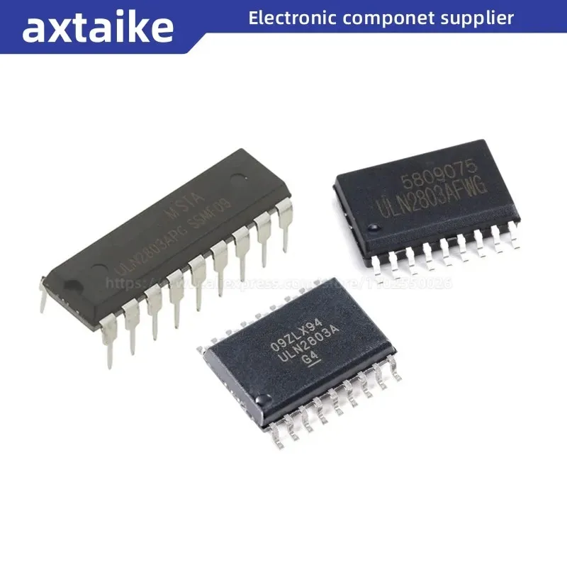 

10PCS ULN2803 ULN2803APG ULN2803AFWG ULN2803ADWR SOIC-18 ULN2803A ULN2803AG 8 NPN Darlington Transistors TRANSISTOR ARRAYS