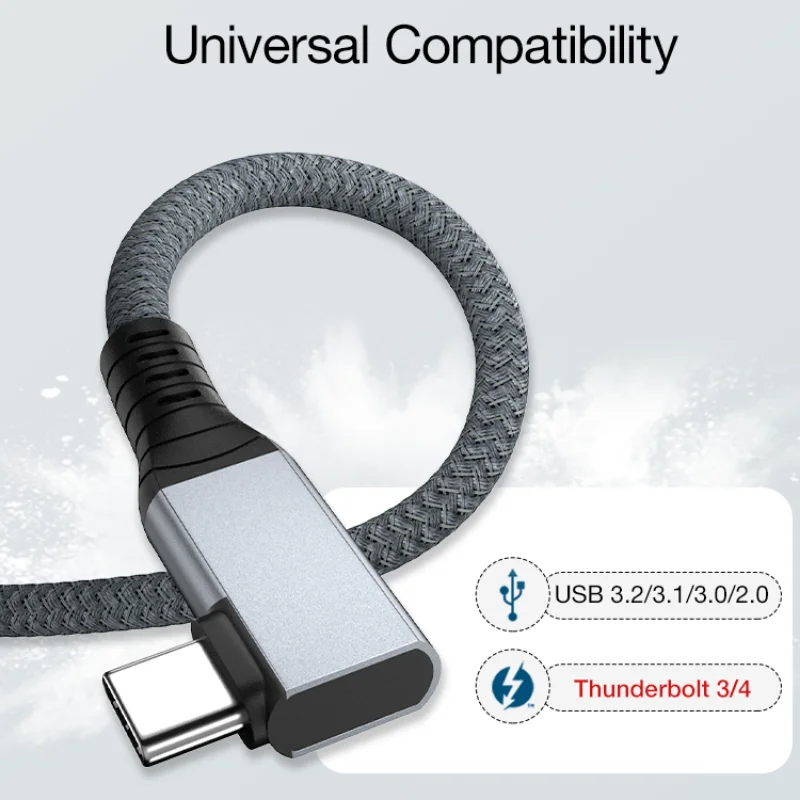 

ULT 0.3m USB4 Extension Cable Full Featured SuperSpeed USB 4.0 Type C Cable 40Gbps 5A Fast Charging USB Extension Data Line