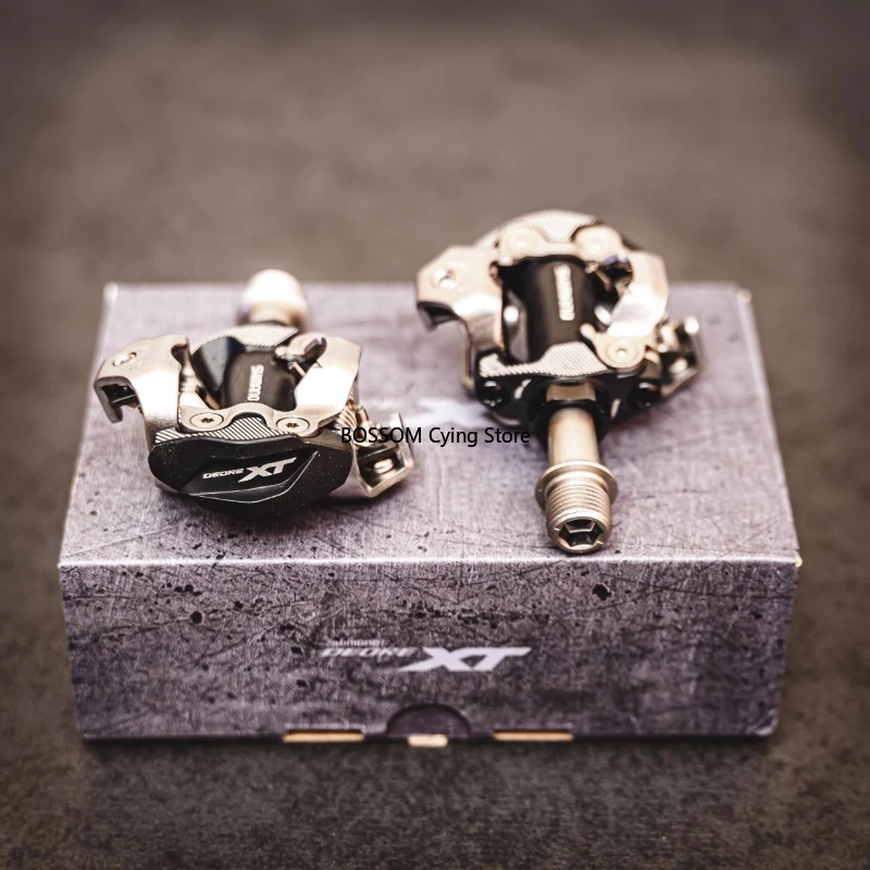 

DEORE XT PD-M8100 Self-Locking SPD Pedals MTB Components Using for Bicycle Racing Mountain Bike Parts mountain bike pedals