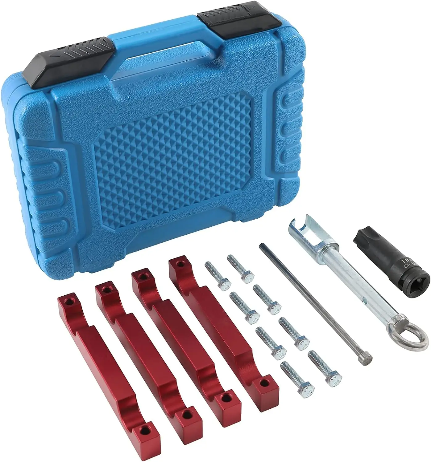 

Набор для синхронизации совместим с Mercedes Benz M157/M276/ M278, набор инструментов для выравнивания распредвала с T100 и удалением инжектора из полиуретана