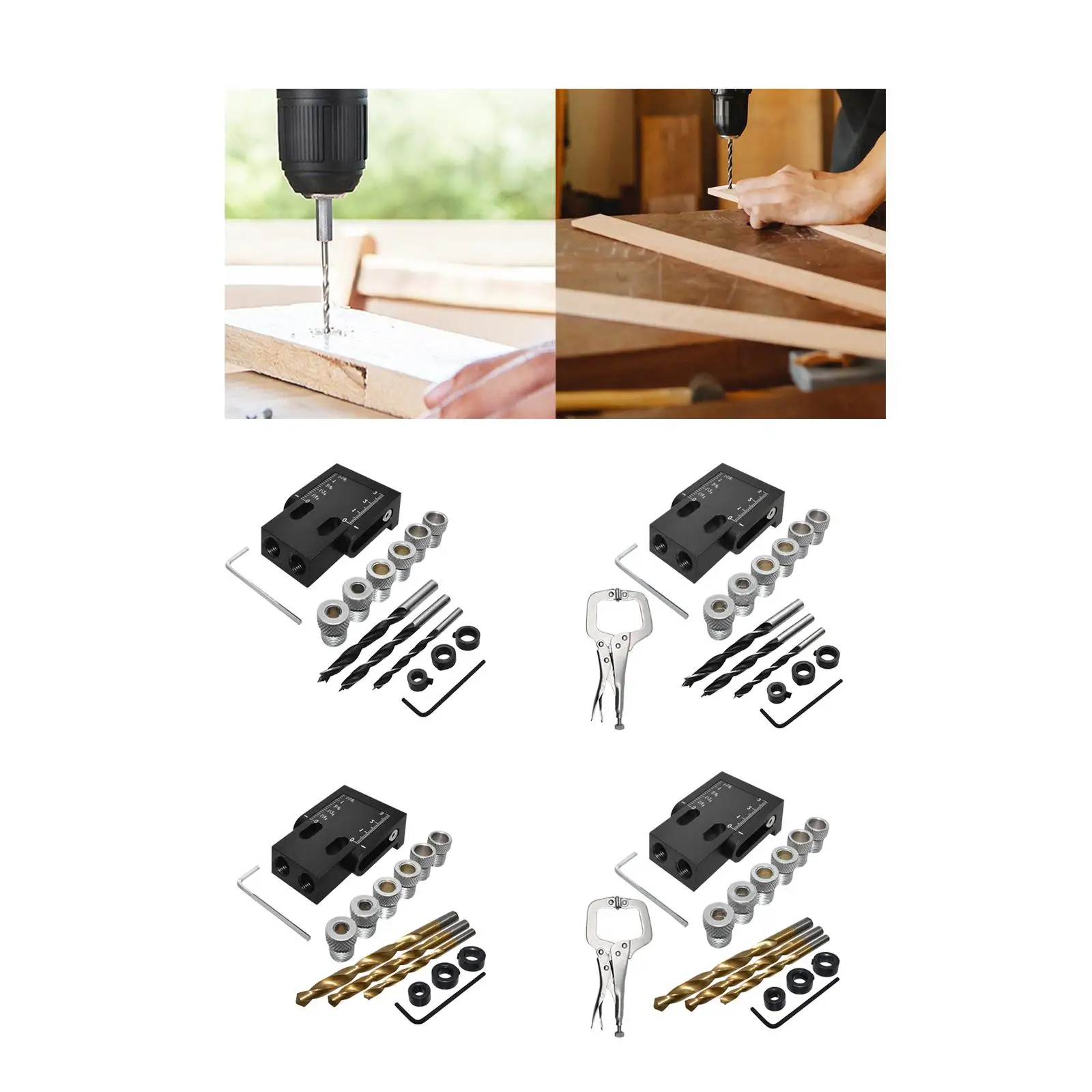 Карманный зажим для отверстий инструменты сверл сделай сам профессиональный