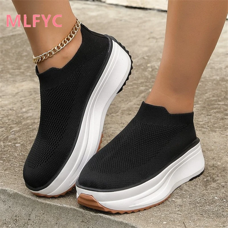 

Women's Shoes Spring New Mesh Casual Shoes Breathable Lightweight Sneakers Shoes Women's Versatile Single Shoes