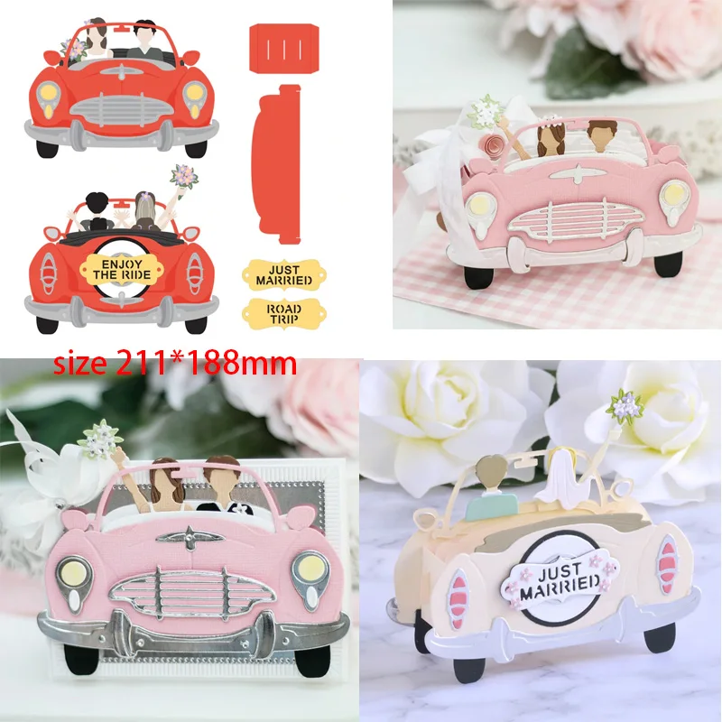 

Выдвижная 3d винетта Дорожная Поездка металлические Вырубные штампы высечка Скрапбукинг Бумага рукоделие Нож Форма лезвие перфоратор