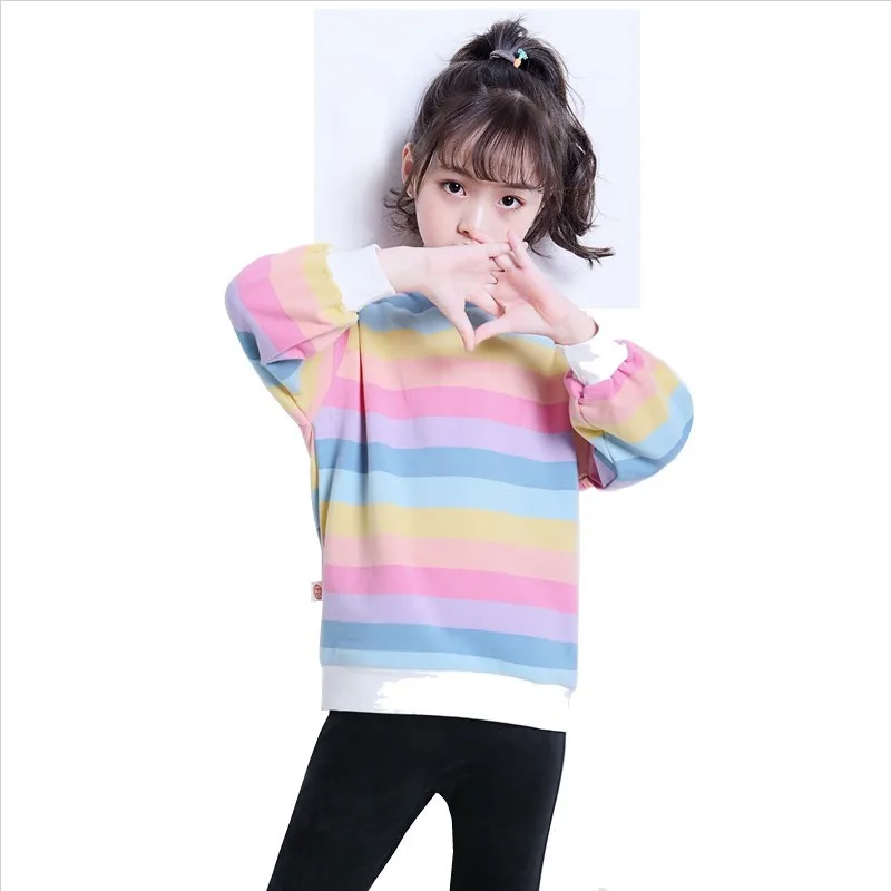 

Детская толстовка с длинным рукавом для девочек