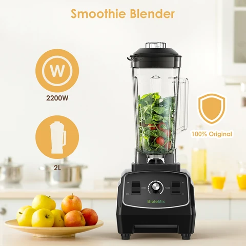 Блендер Biolomix G5200 с мощным мотором и функцией самоочистки — внешний вид товара