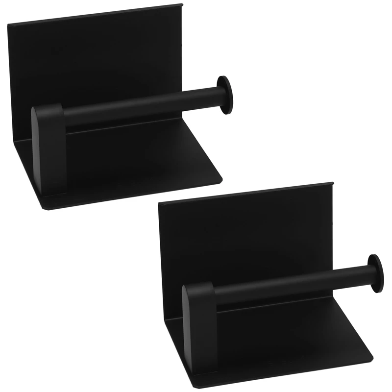

2X 304 Stainless Steel Wall Mounted Tissue Holder Paper Towel Holder Bathroom Toilet Roll Holder