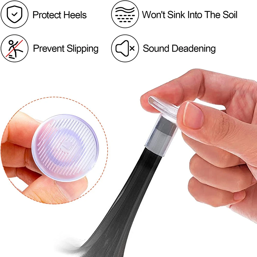 6 пар стопоров на высоком каблуке женская обувь противотонущие защитные пяточки