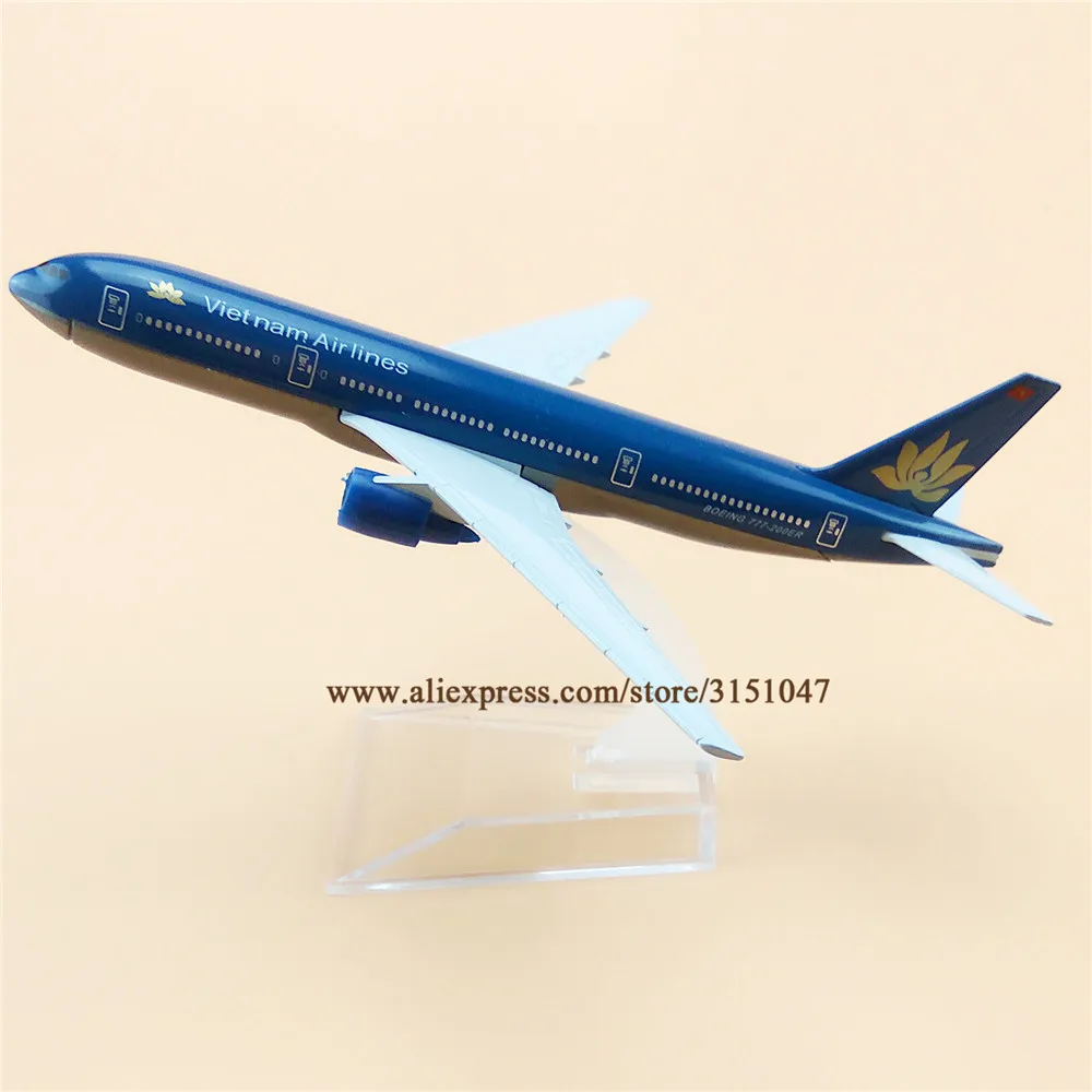 

16cm Air Vietnam Airlines B777 Boeing 777 Airways Airplane Model Plane Model Alloy Metal Aircraft Diecast Toy Kids Gift