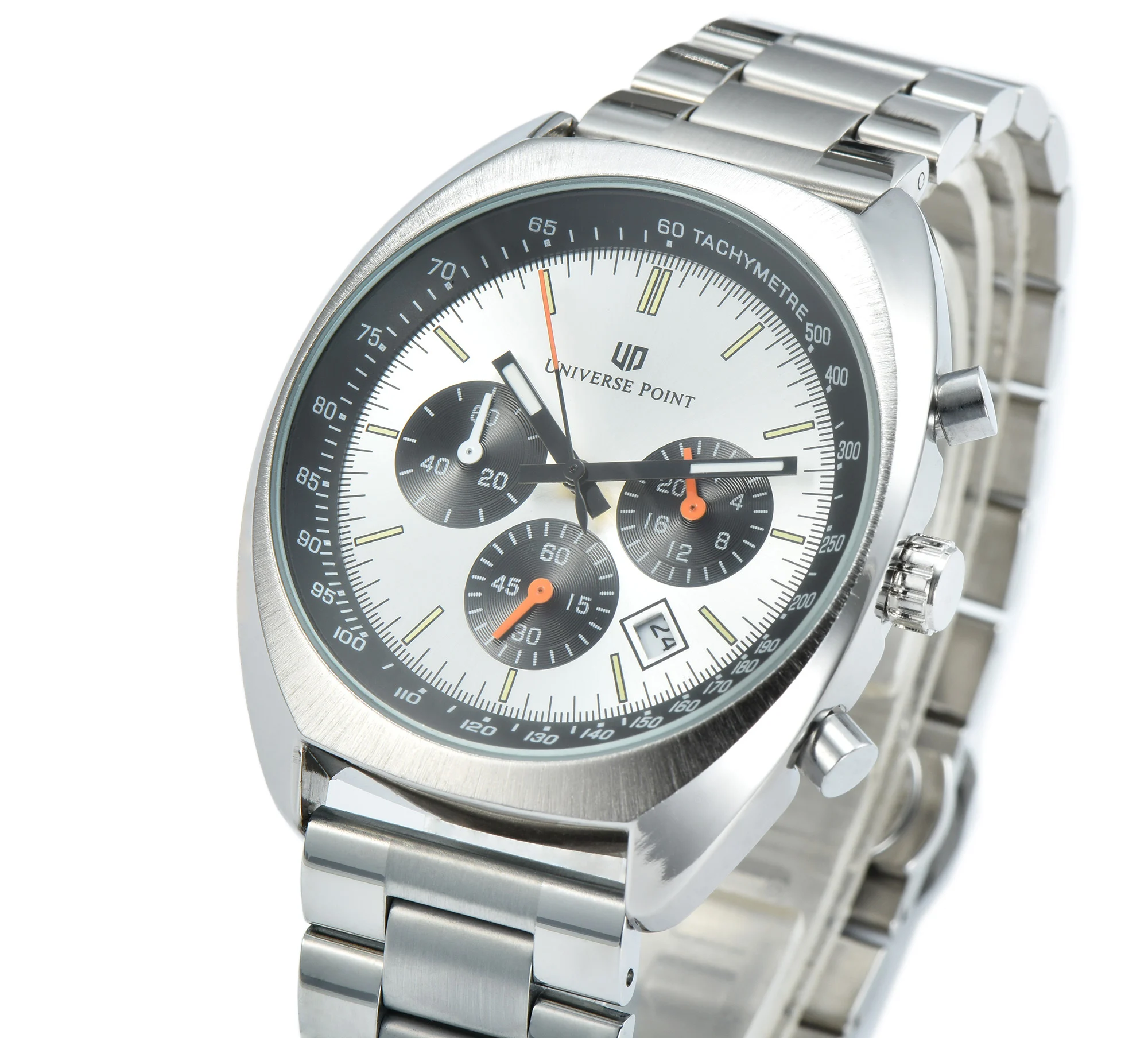 

New Multifunctional World Chronograph Men's Fashion High Quality Stainless Steel Waterproof Business Quartz Watch