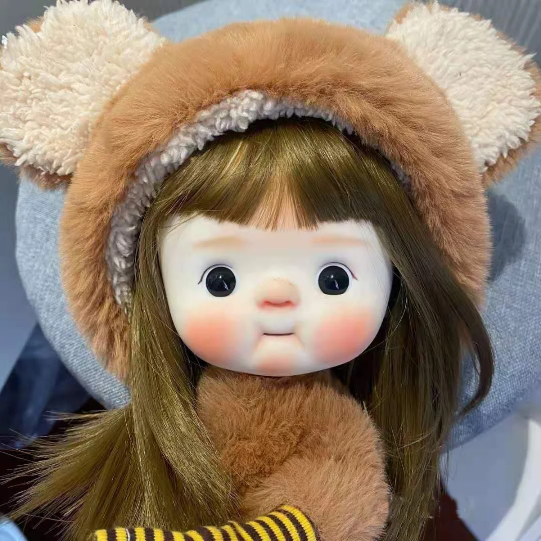 

1/6 BJD кукла голова большая голова без макияжа кукла аксессуары милая кукла для девочек Подарки на день рождения