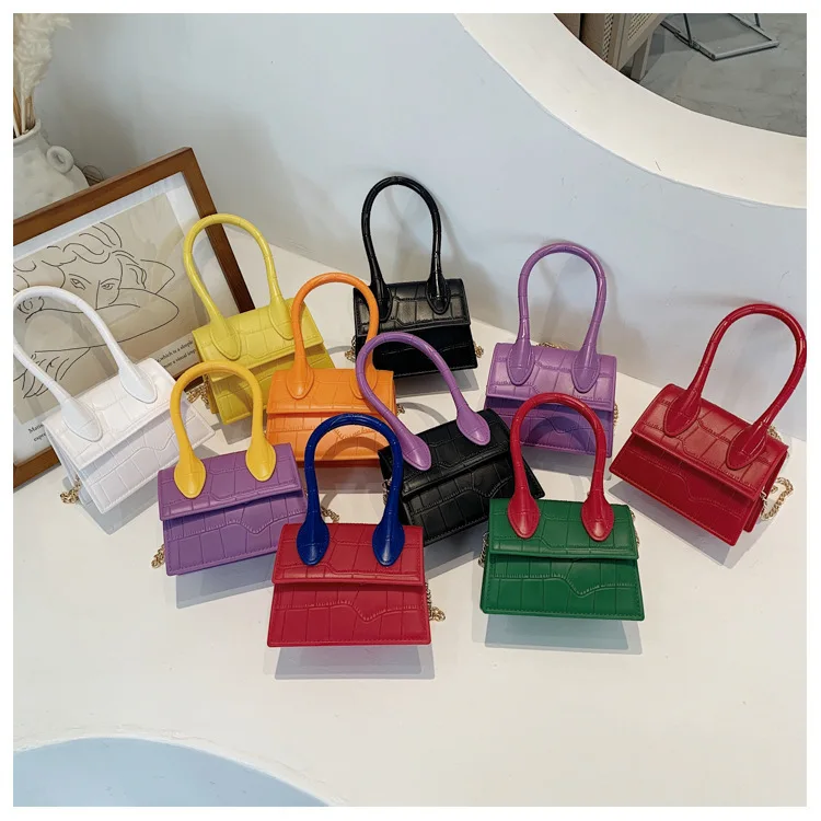 

Mini Bag foreign style women's bag 2021 new fashion net red messenger bag stone girl's bag