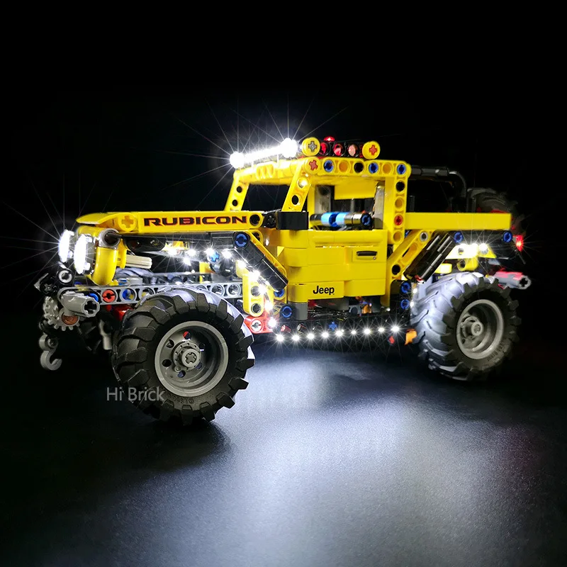 

Набор со светодиодной подсветкой для 42122 Wrangler, набор игрушек «сделай сам» (не входят в комплект строительных блоков)