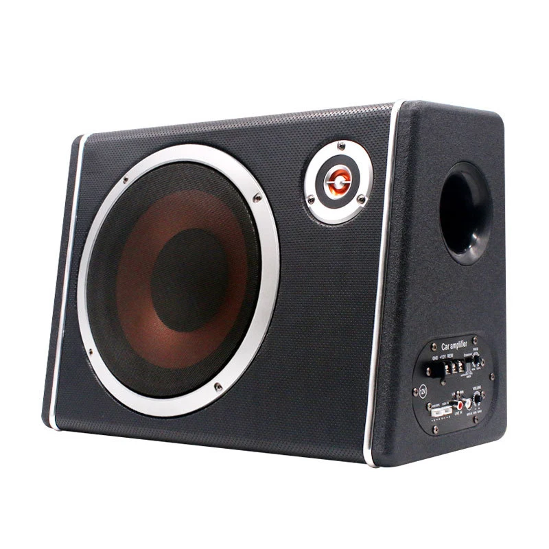 K-CT10 10inch 600W Car Subwoofer HIFI Slim Under-Seat Bass Powered Car Speaker Subwoofer Power Amplifier Speaker Audio Processor K-CT10 10inch 600W Car Subwoofer HIFI Slim Under-Seat Bass Powered Car Speaker Subwoofer Power Amplifier Speaker Audio Processor