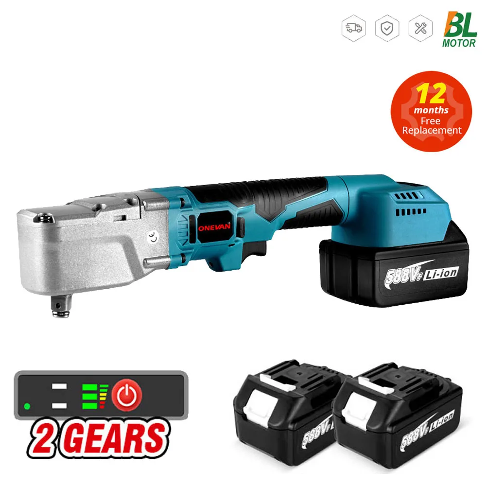 2400W 1000NM Electric Ratchet Wrench 1/2'' Ratchet Wrench Set  Screwdriver Car Repair Power Tool For Makita 18V Battery