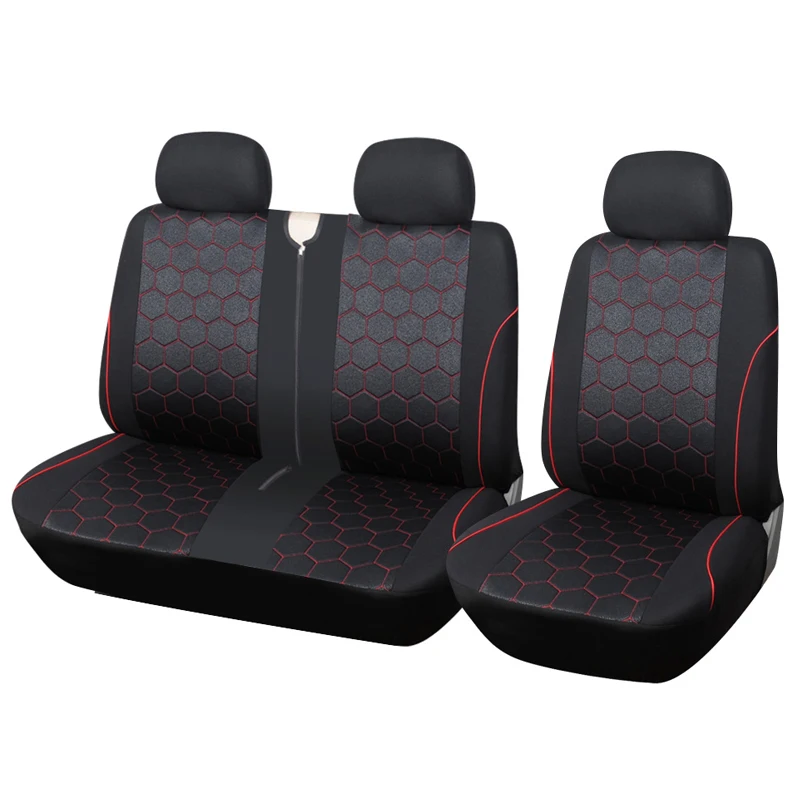 

New Car Seat Cover Row 60/40 Bench Seat Cover Airbag Compatible Seat Cover Car Accessories Fits Most Car Seats