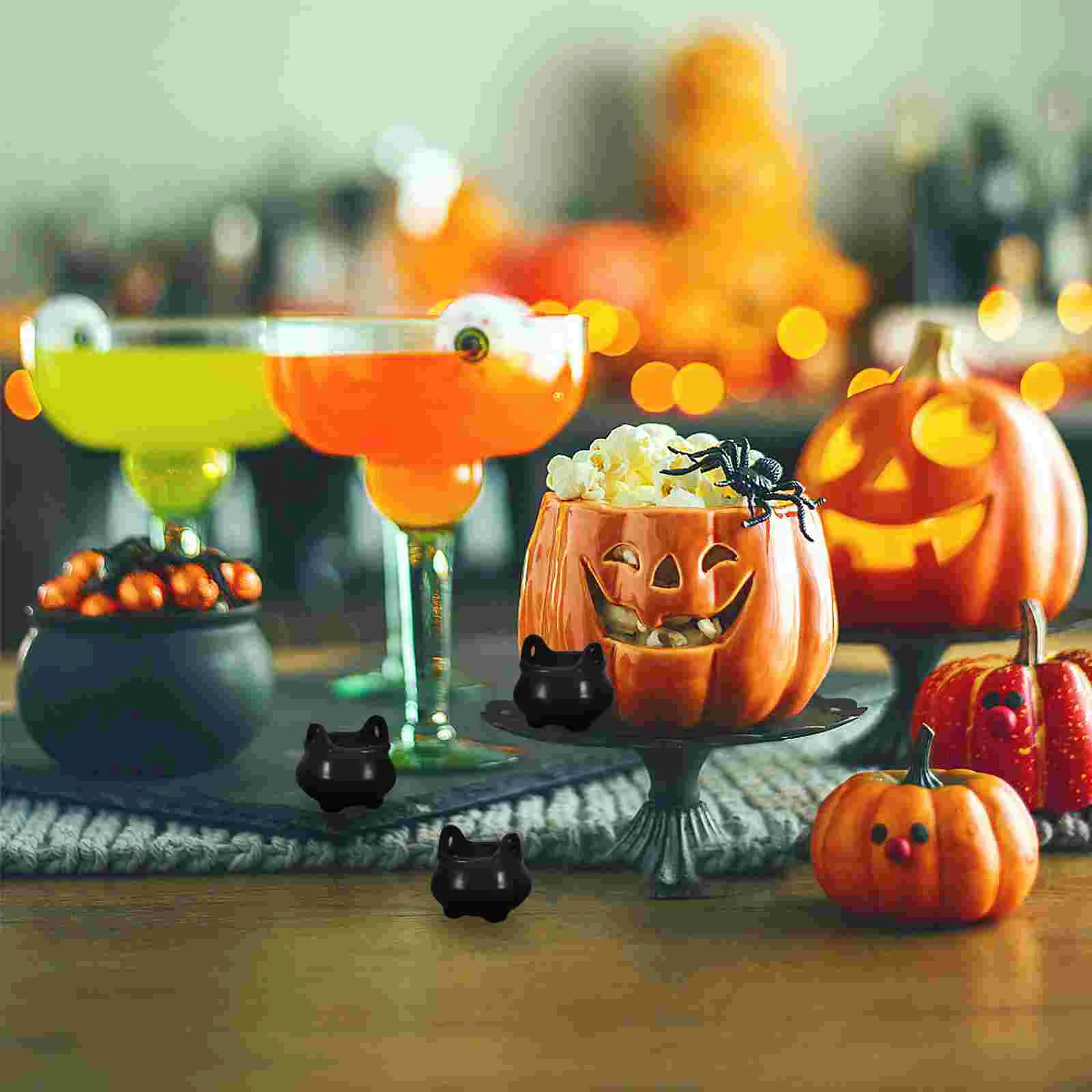 20 шт. Хэллоуин ведьма котел украшения вечерние мини-котел