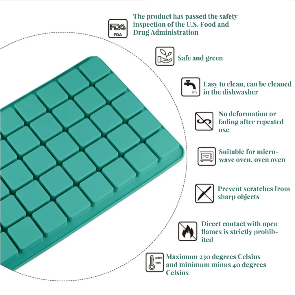 

Силиконовая антипригарная форма, гибкая фотоформа, поднос для изготовления печенья, кондитерских изделий, десертов, выпечки, выпечки