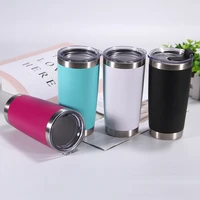 stainless steel color thermos cup double layer thermos leakproof bottle with lids car outdoor portable cup garrafa termica