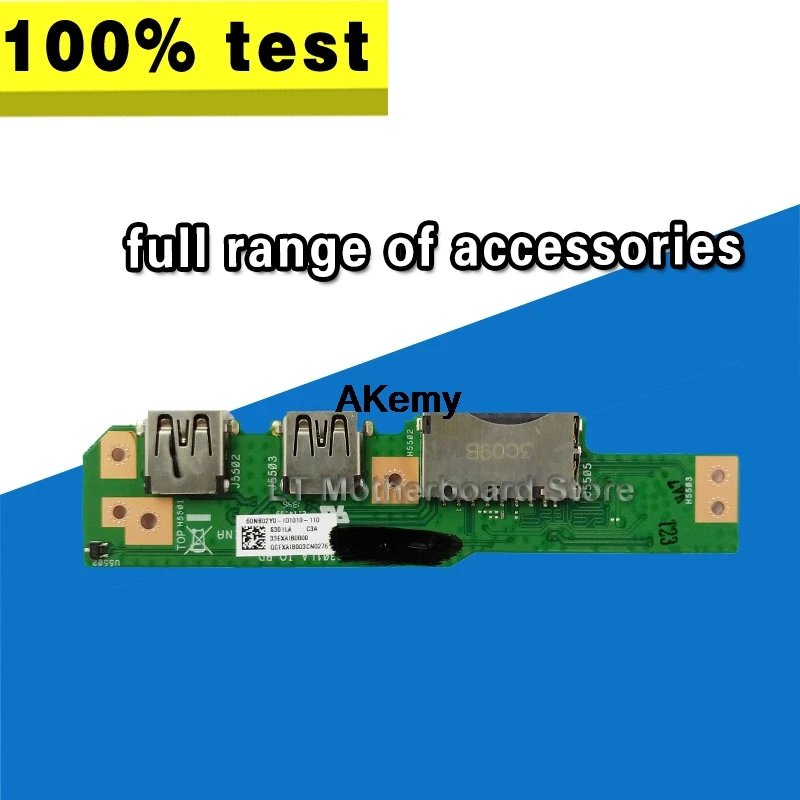 

Новинка! Для Asus S301L S301LA S301LP S301LN аудио usb плата интерфейса