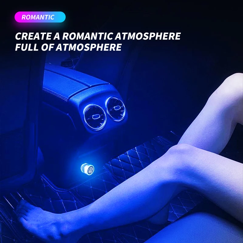 Интерьер автомобиля портативный светильник окружающей среды Plug Play авто