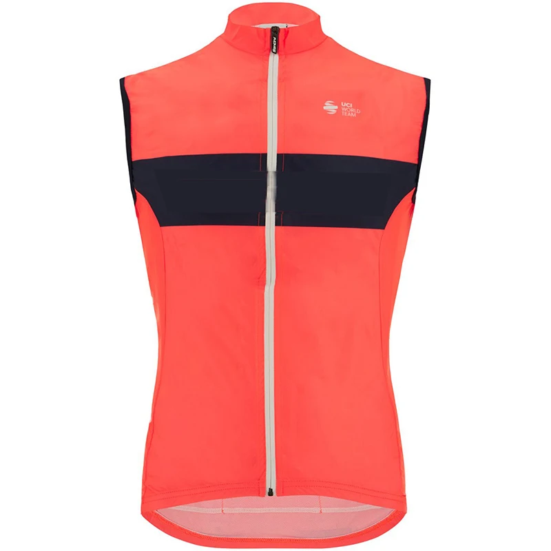 

Профессиональный жилет для езды на велосипеде, флуоресцентная красная ветрозащитная одежда для езды на велосипеде, водонепроницаемая майк...